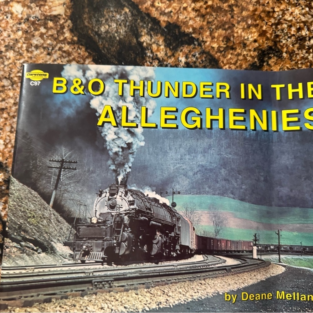 📚🚨 Book B & O Thunder in the Alleghenies